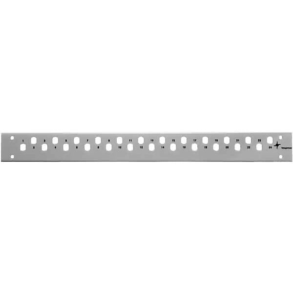 Telegärtner 19Z.Frontplatte 1HE für 12xST/Basiseco TN-FP12ST-Be-1HE